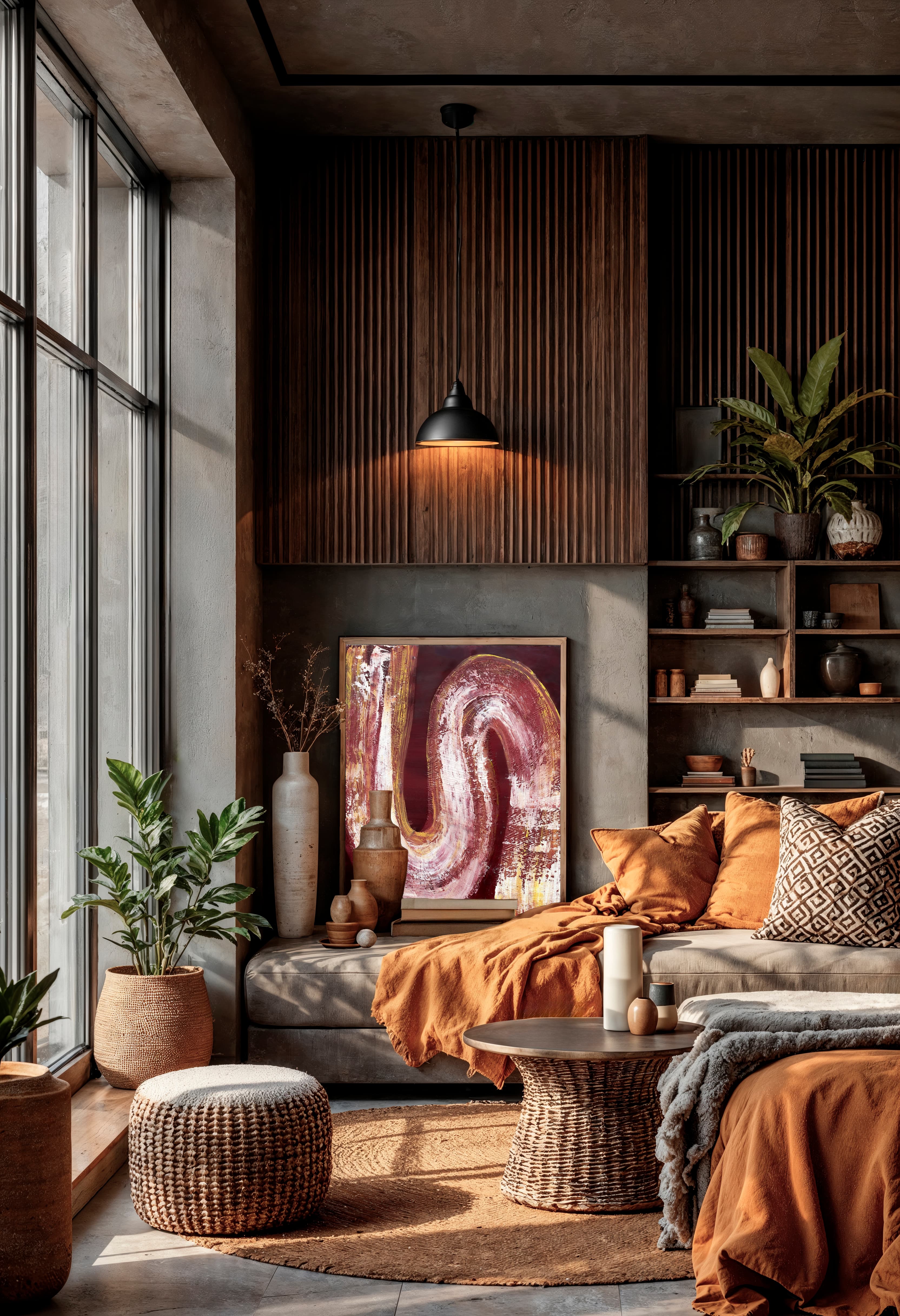 Abstract artwork print for interior decor by Allcherryart’s Studio