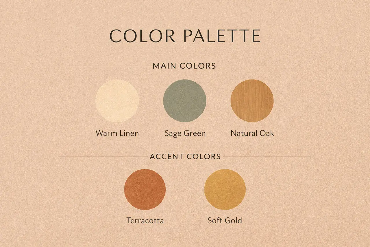 Color palette