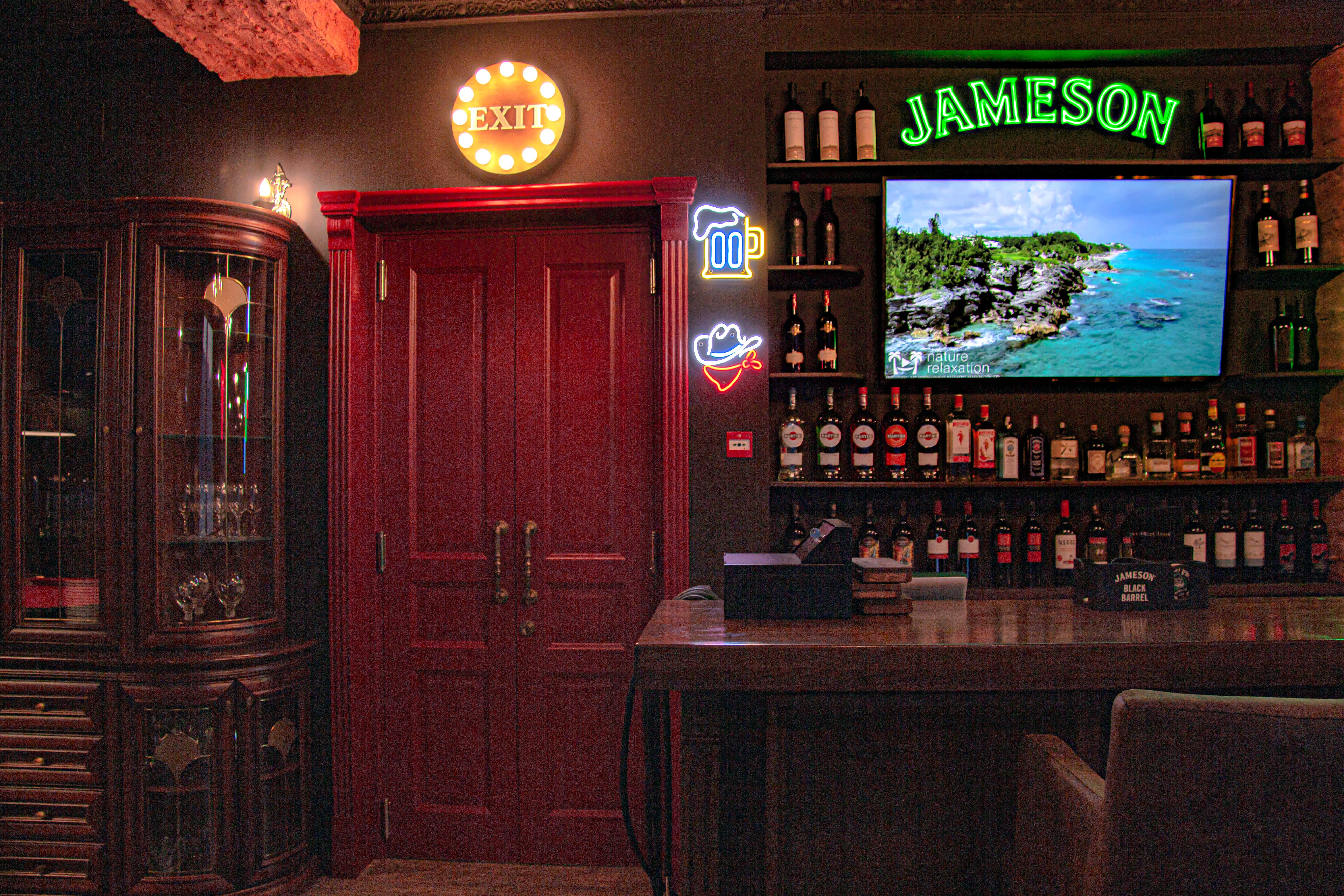 American Western inspired restaurant interior design concept